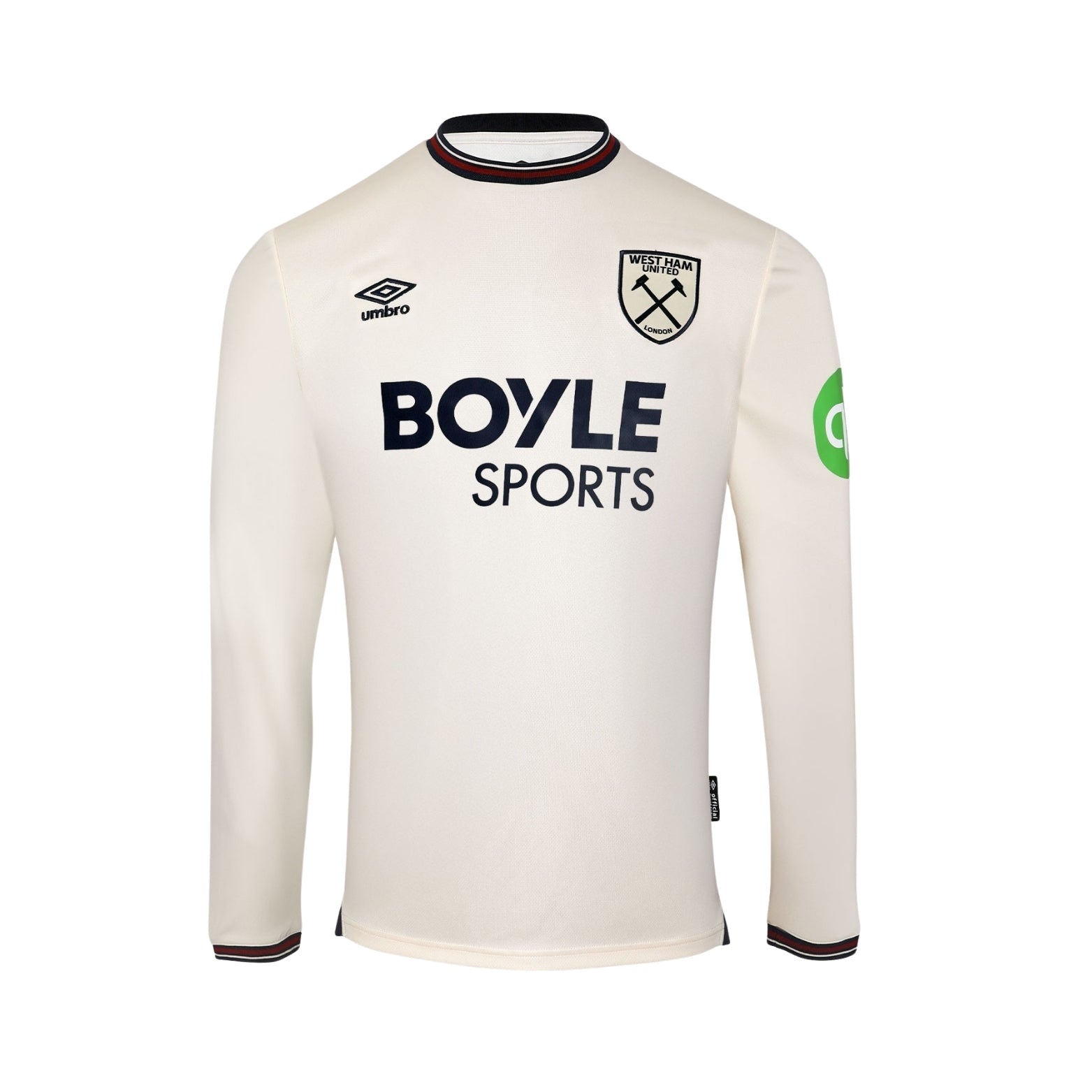 West Ham Alternativa 25/26 - Manga Comprida