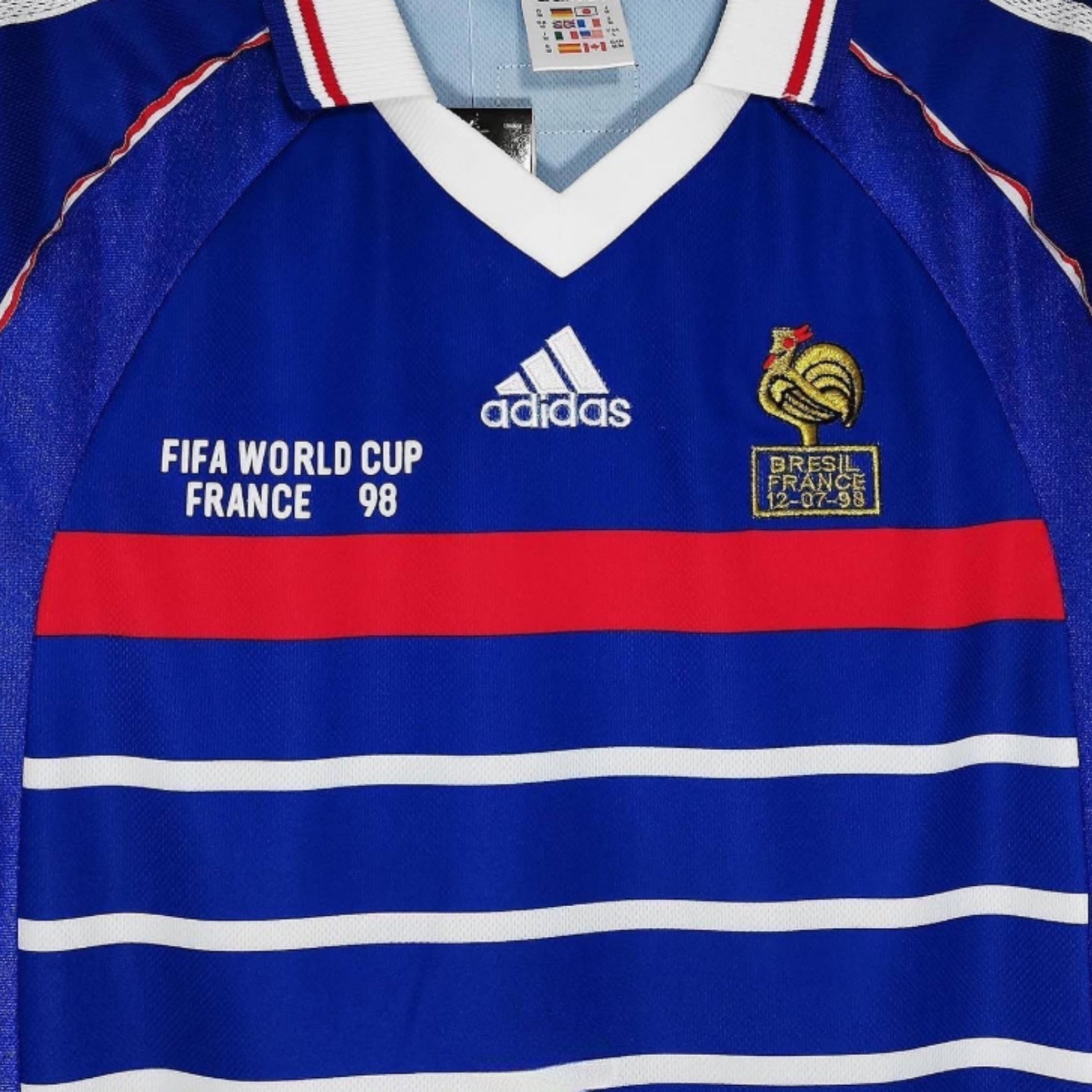 França Principal 98 - Manga Comprida - Mundial 98