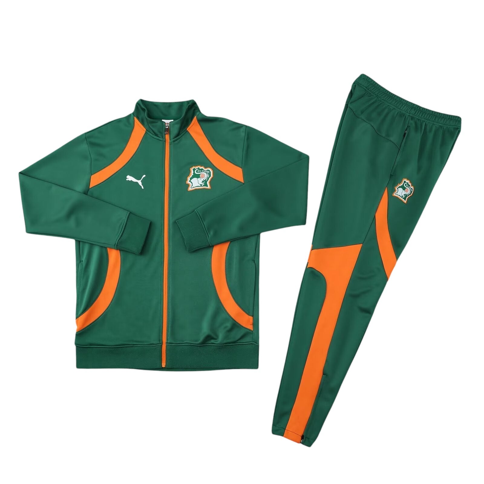 Costa de Marfim 25/26 - Fato de Treino - Zip Completo