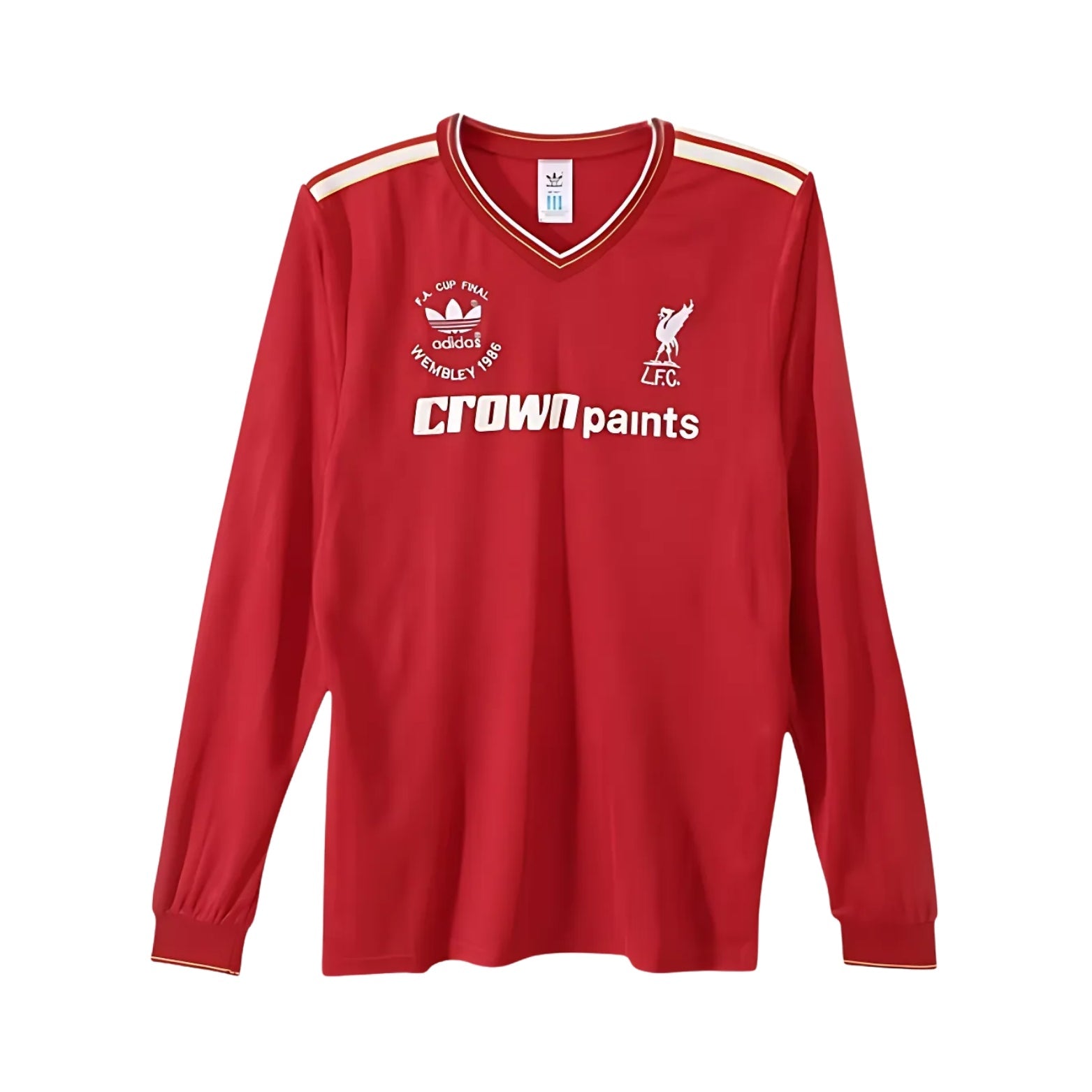Liverpool Principal FA Cup Final 86/87 - Manga Comprida