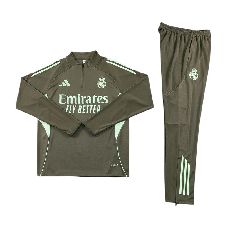 Real Madrid 25/26 - Fato de Treino - 1/2 Zip
