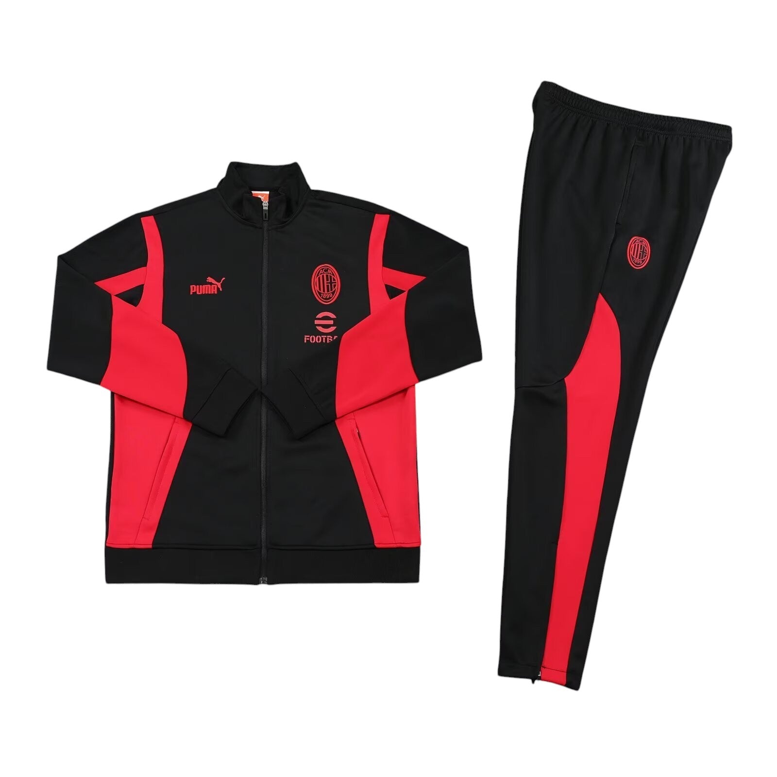 AC Milan 25/26 - Fato de Treino - Zip Completo