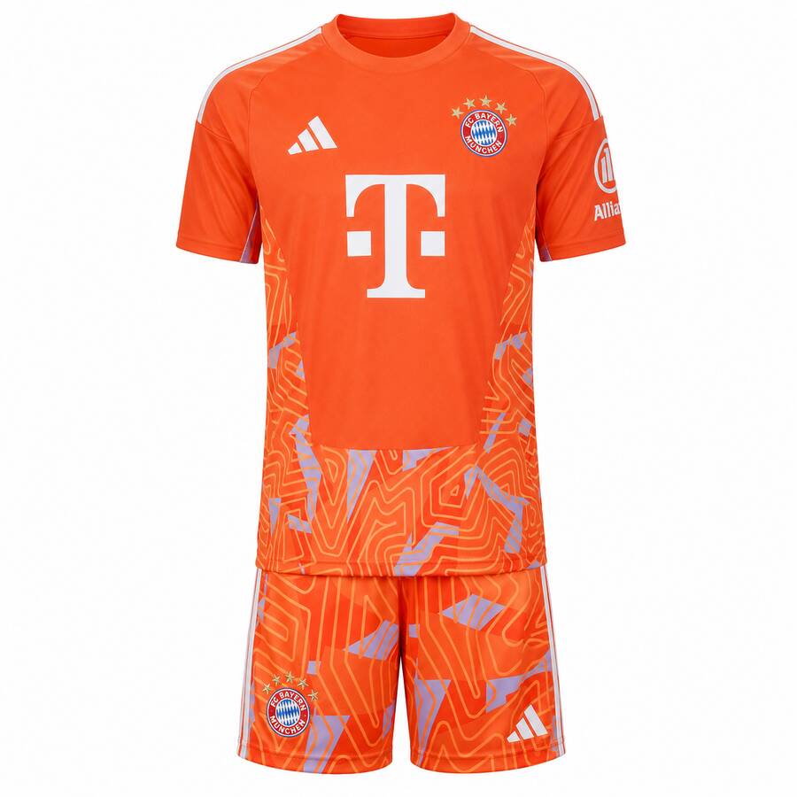 Kit de Criança - Bayern Munich - Guarda-redes - Laranja - 26/27