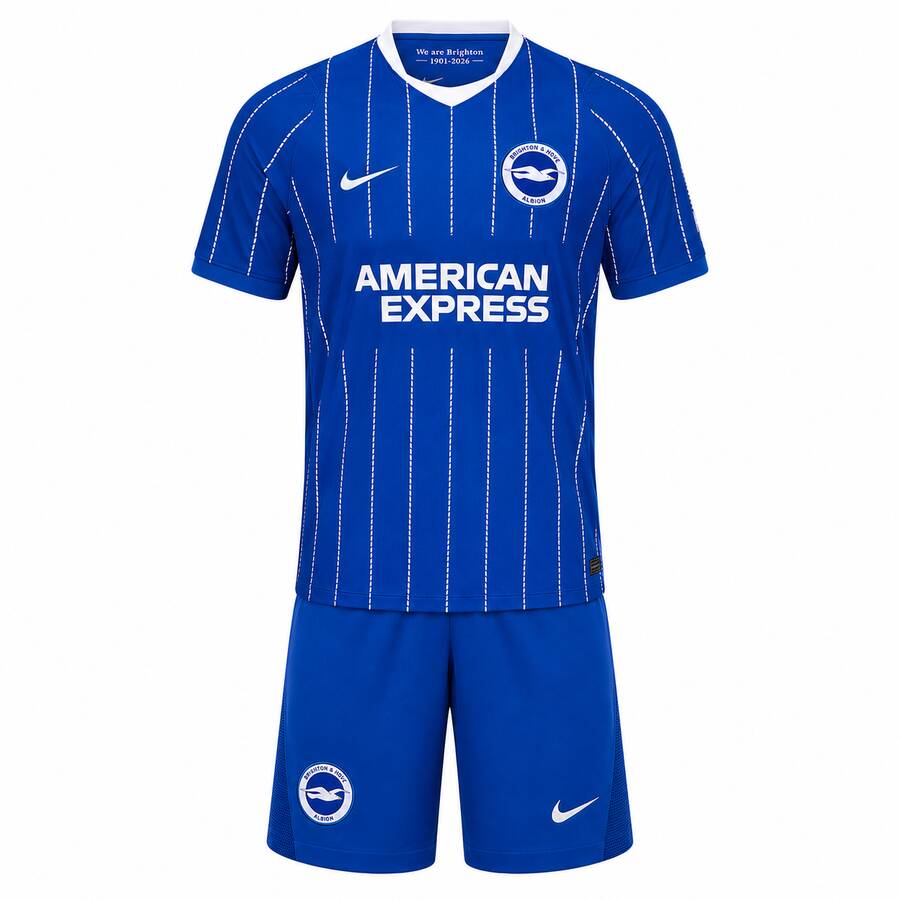 Kit de Criança - Brighton & Hove Albion Principal 26/27