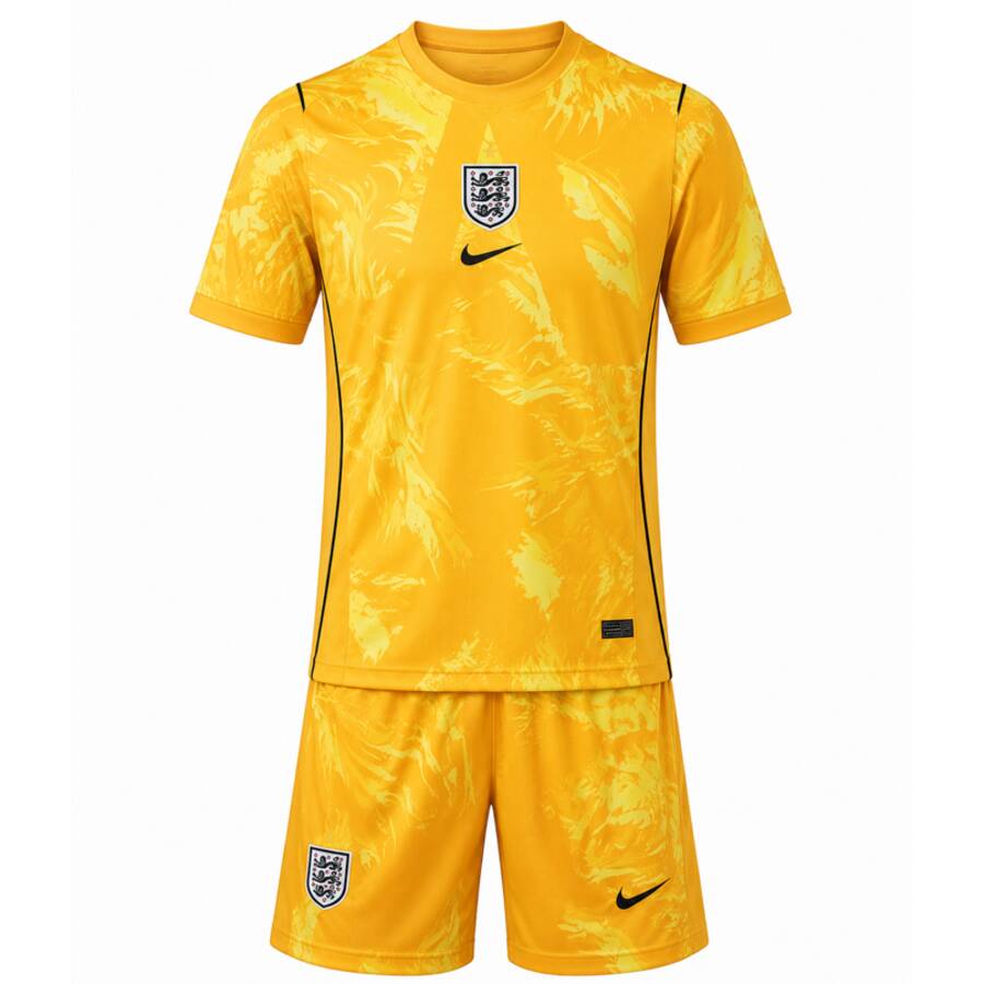 Kit de Criança - Inglaterra Guarda-redes Mundial 2026 Amarelo