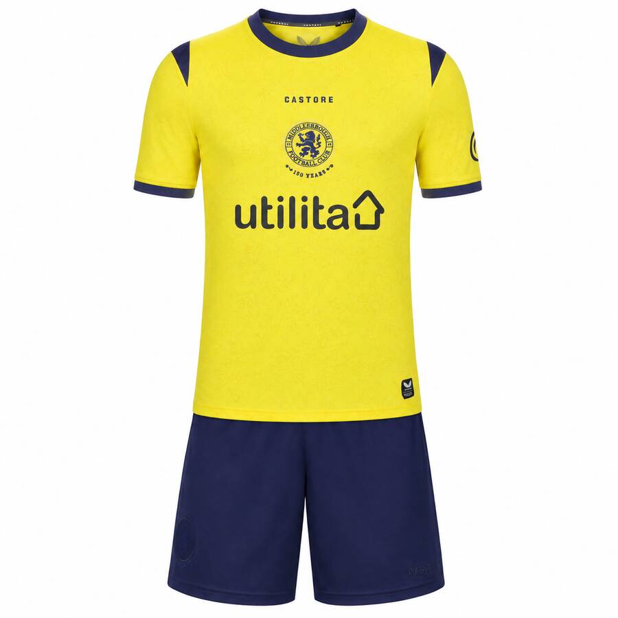 Middlesbrough Third Kids Football Kit 26 27