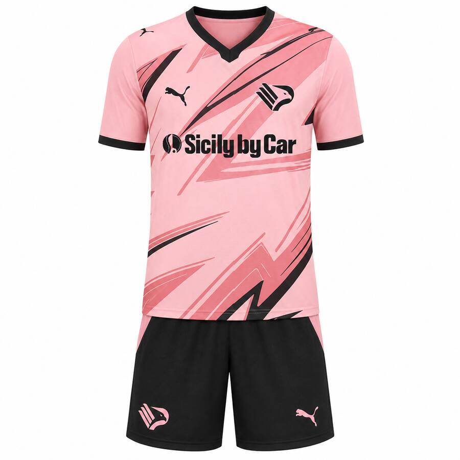 Palermo Home Kids Football Kit 26 27