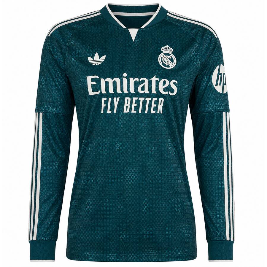Real Madrid Alternativo Manga Comprida 26/27