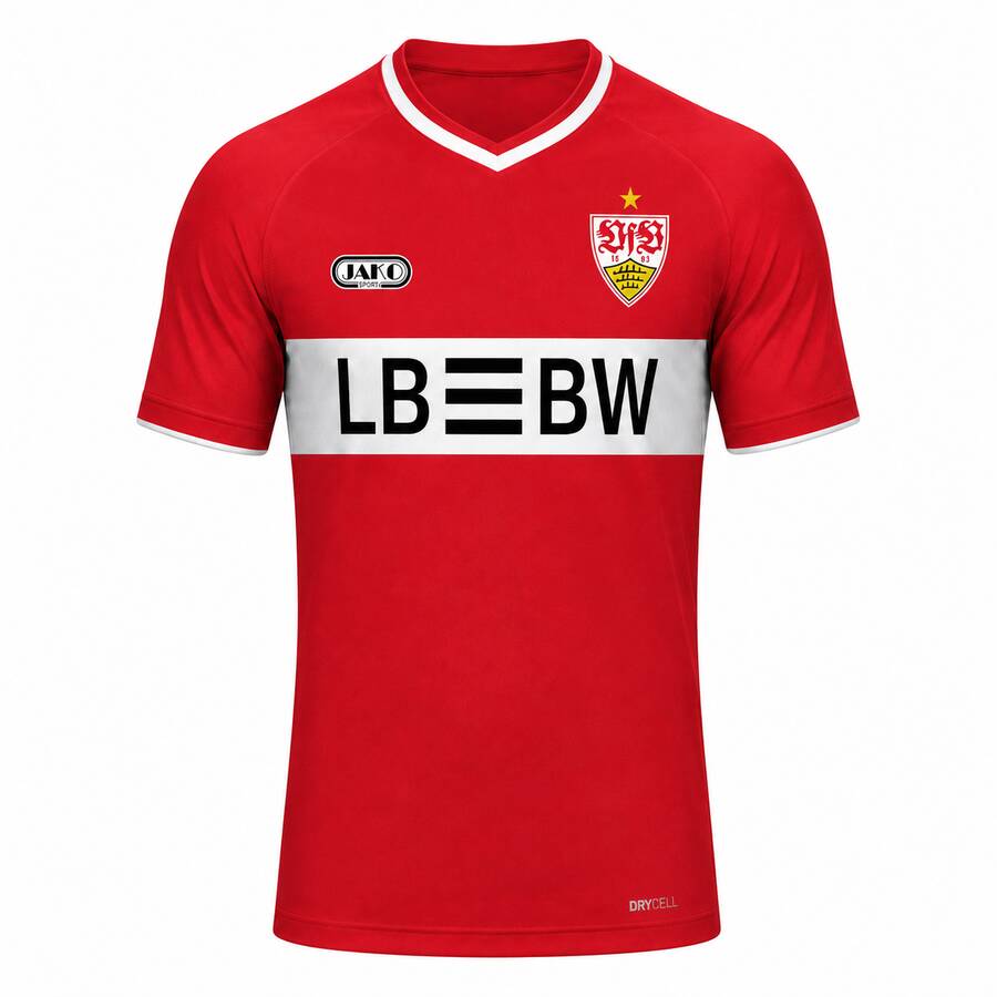 Stuttgart Away Football Shirt 26 27