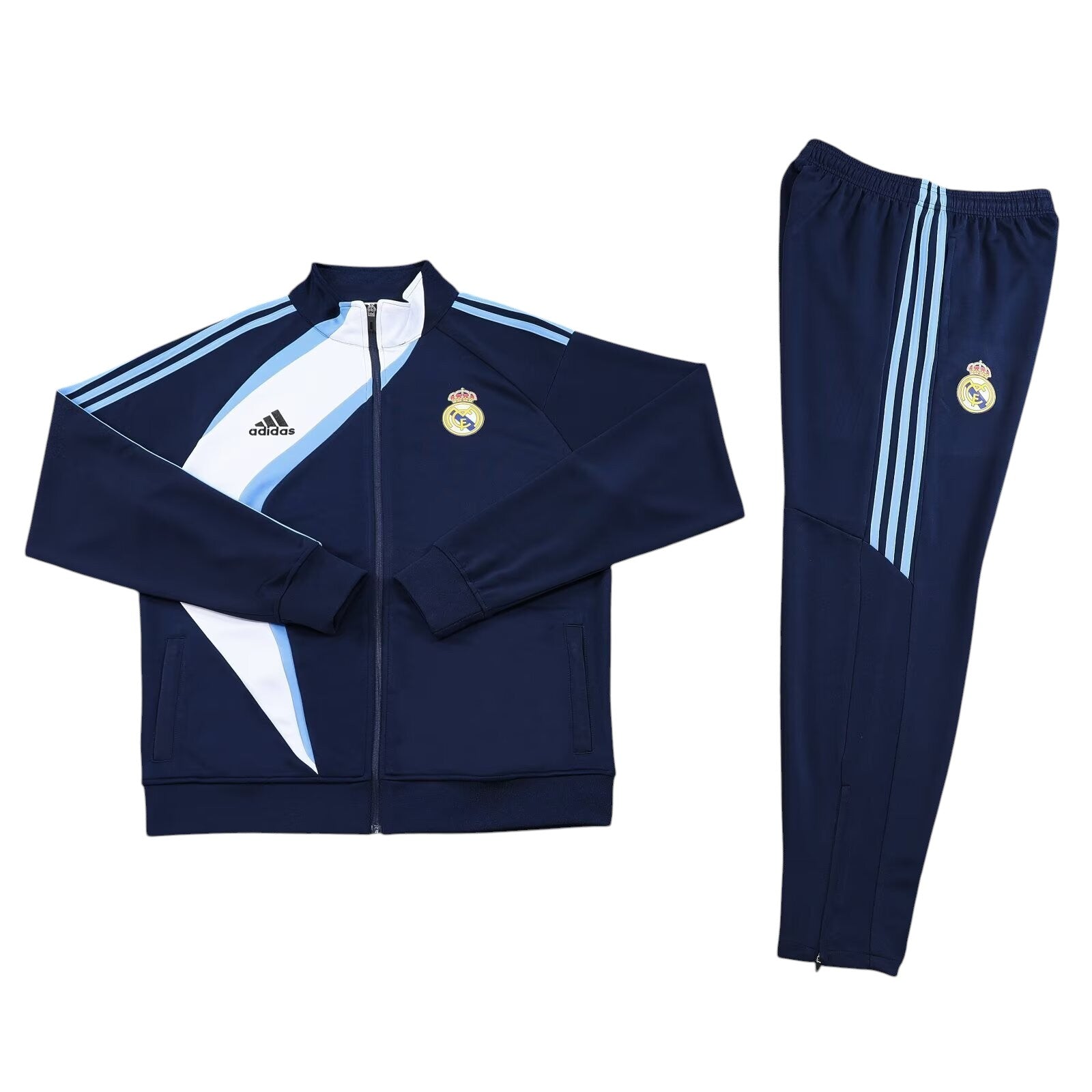 Real Madrid 25/26 - Fato de Treino - Zip Completo