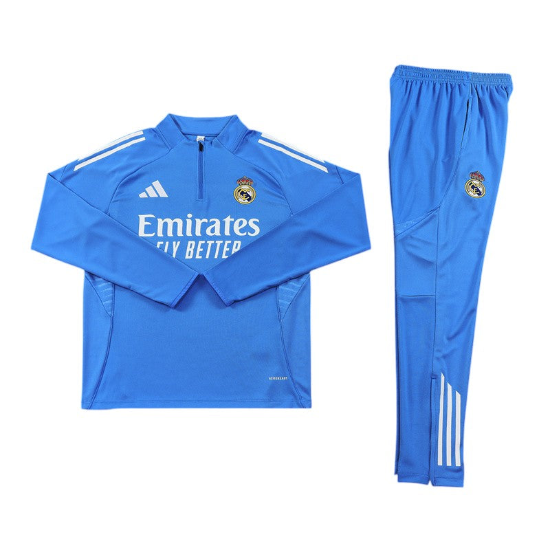 Real Madrid 25/26 - Fato de Treino - 1/2 Zip