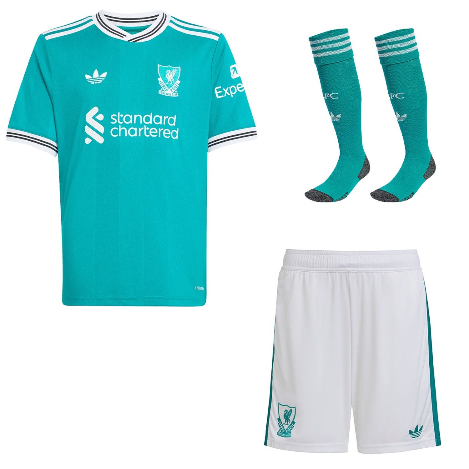 Kit de Criança - Liverpool Terceiro 25/26