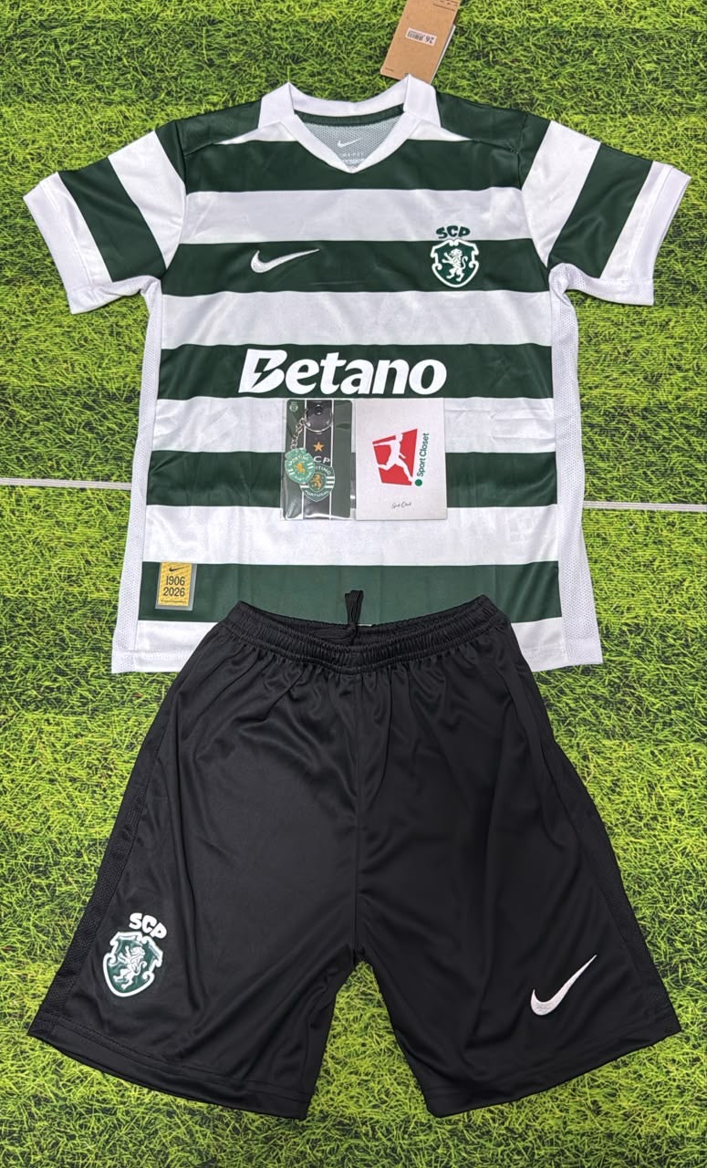 Kit de Criança - Sporting Principal 26/27