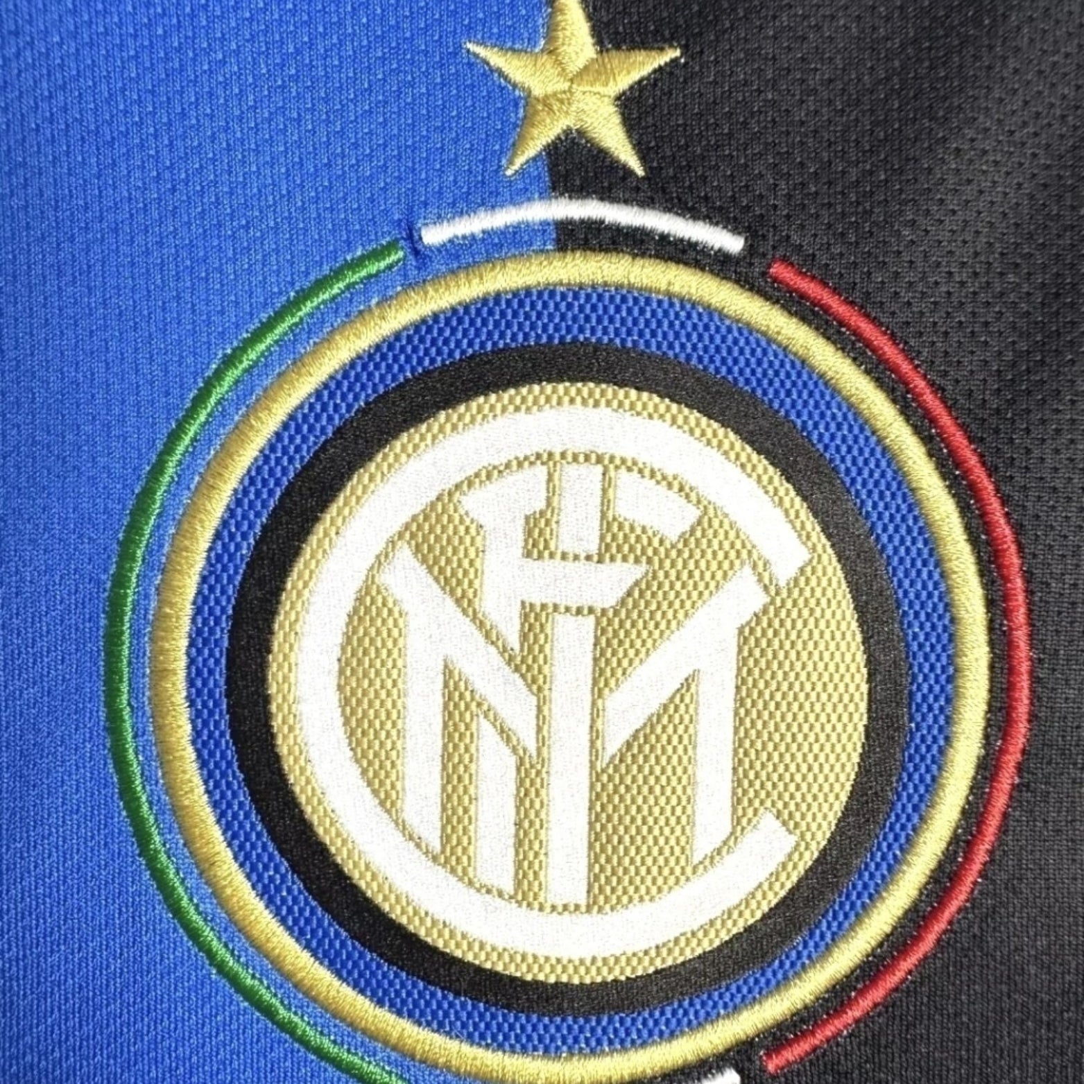 Inter Milão Principal 09/10 - Manga Comprida - Liga dos Campeões
