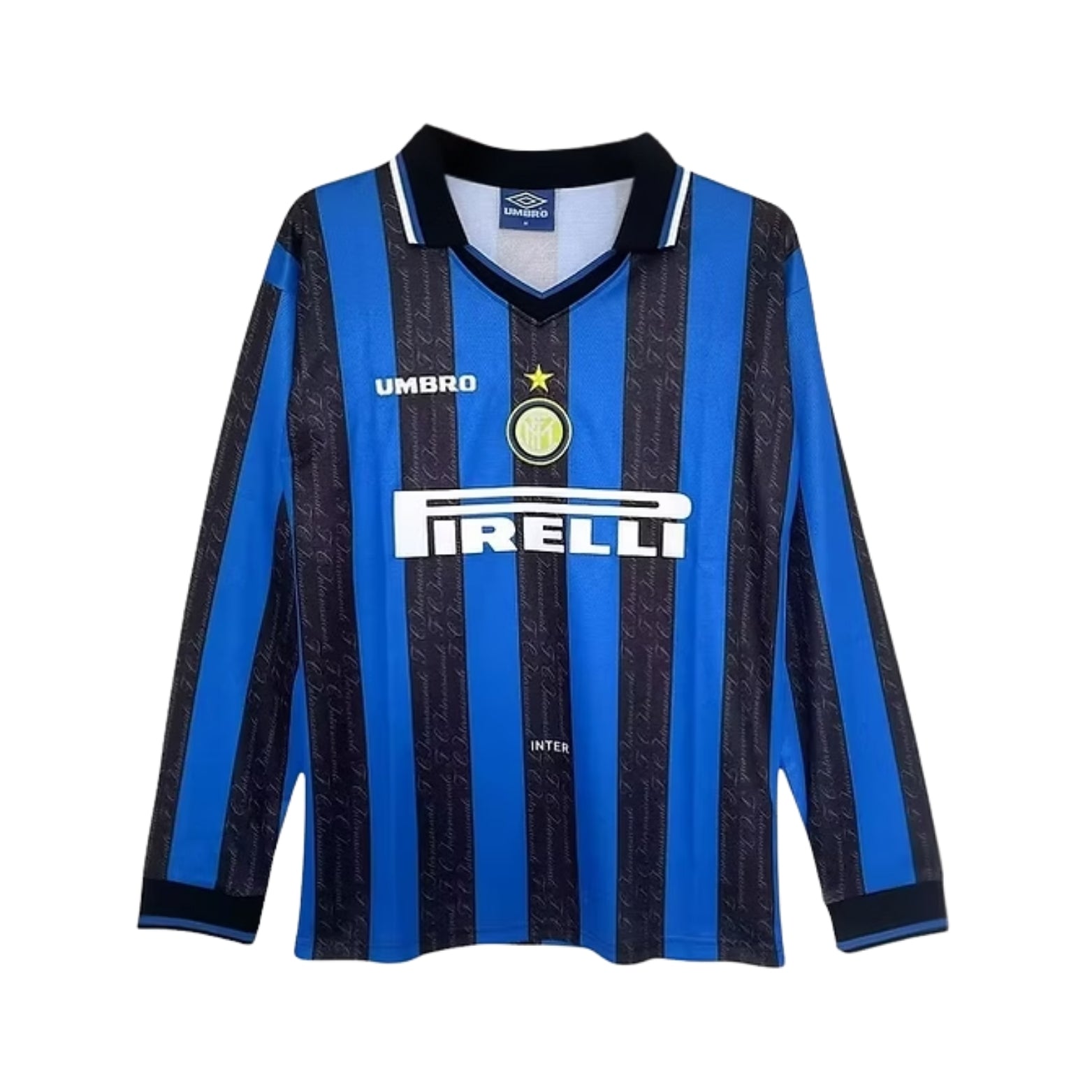 Inter Milão Principal 97/98 - Manga Comprida