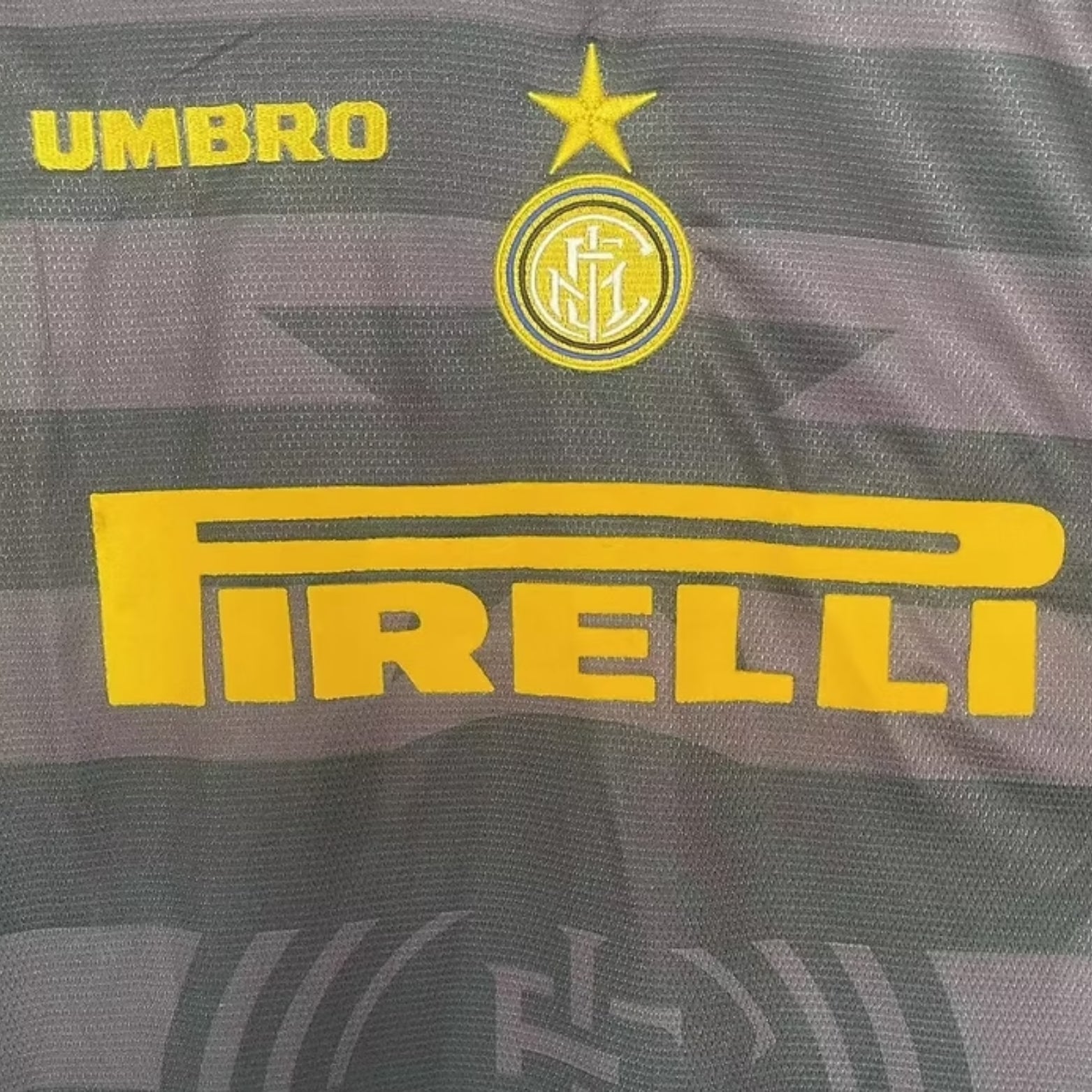 Inter Milão Terceiro 97/98 - Manga Comprida