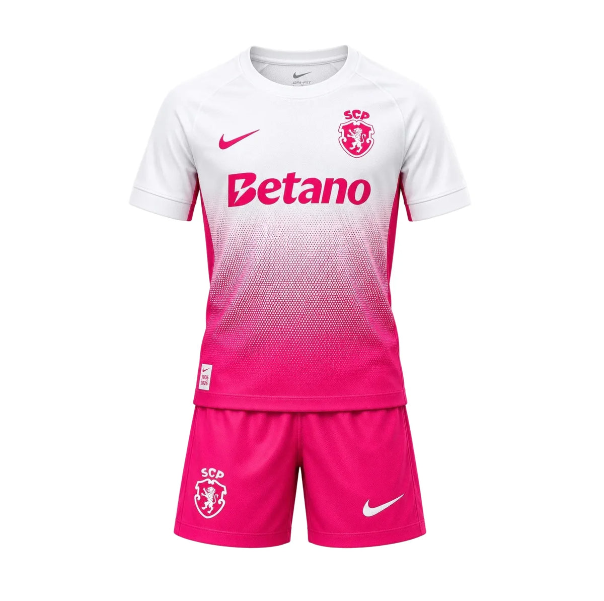 Kit de Criança - Sporting Cor-de-Rosa Outubro 26/27