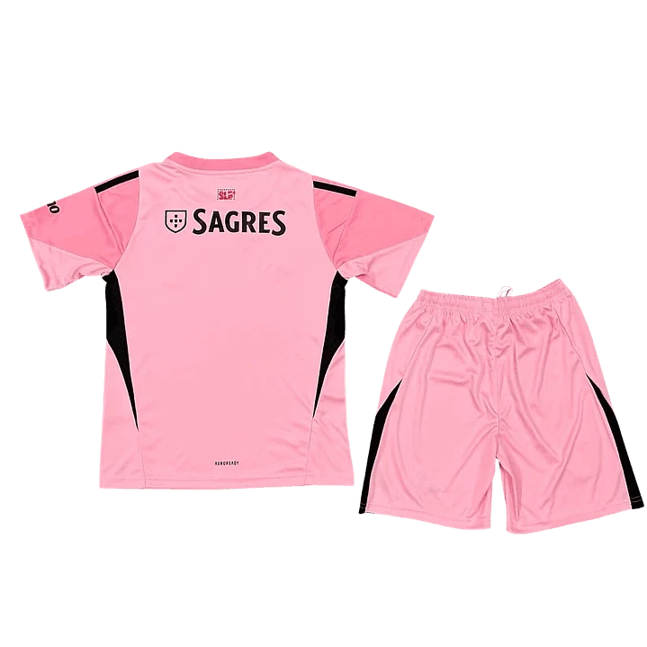 Kit de Criança - Benfica Guarda-Redes Cor-de-Rosa 25/26