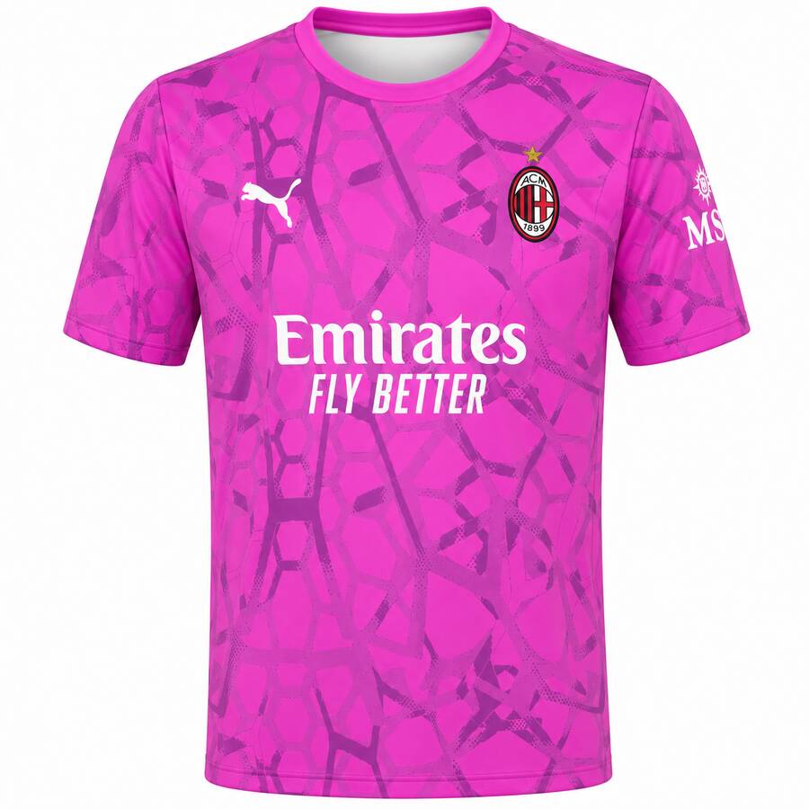 AC Milan Guarda-redes Camisola de Treino 26/27 Rosa