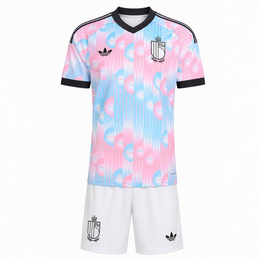 Kit de Criança - Bélgica - Alternativo - Mundial 2026