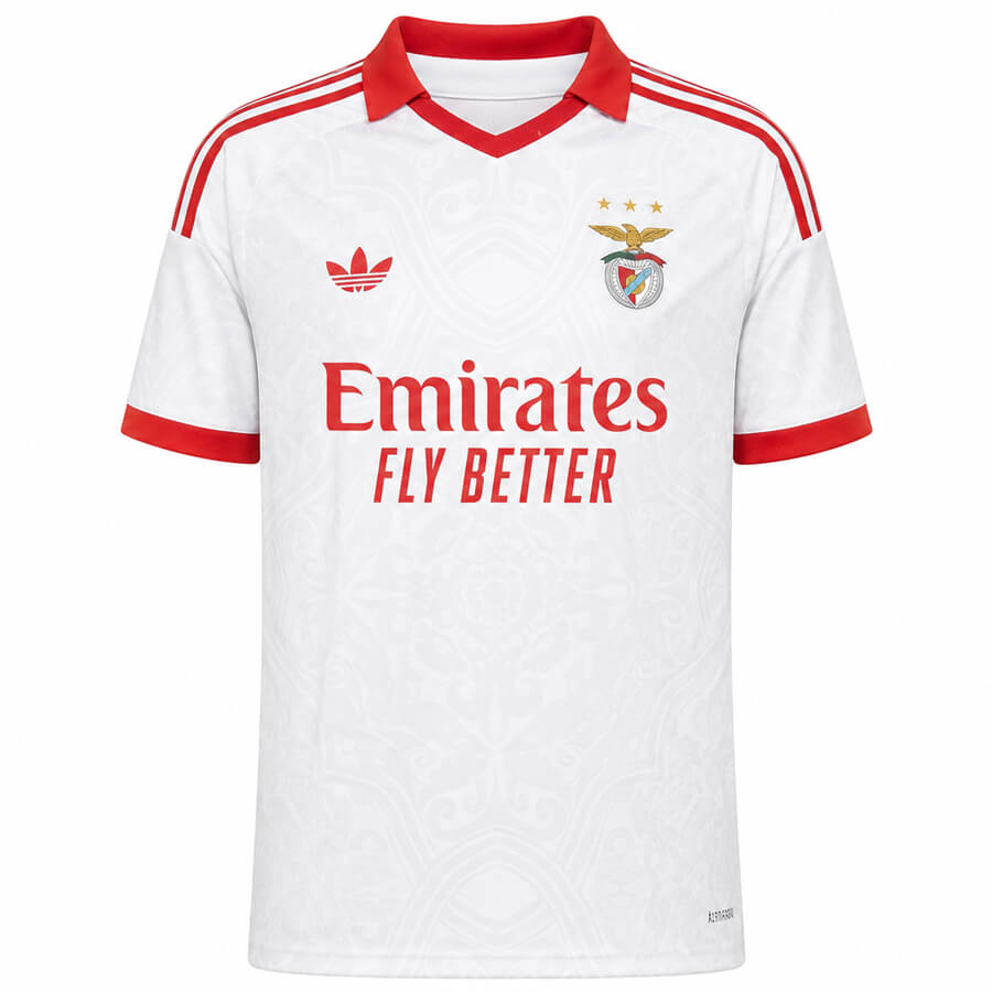 Benfica Alternativo Versão de Jogador Equipamento de Futebol 26/27