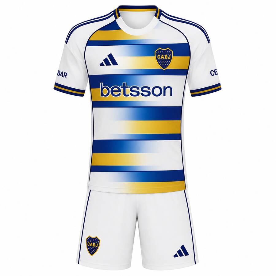 Kit de Criança - Boca Juniors - Terceiro - Mundial 2026