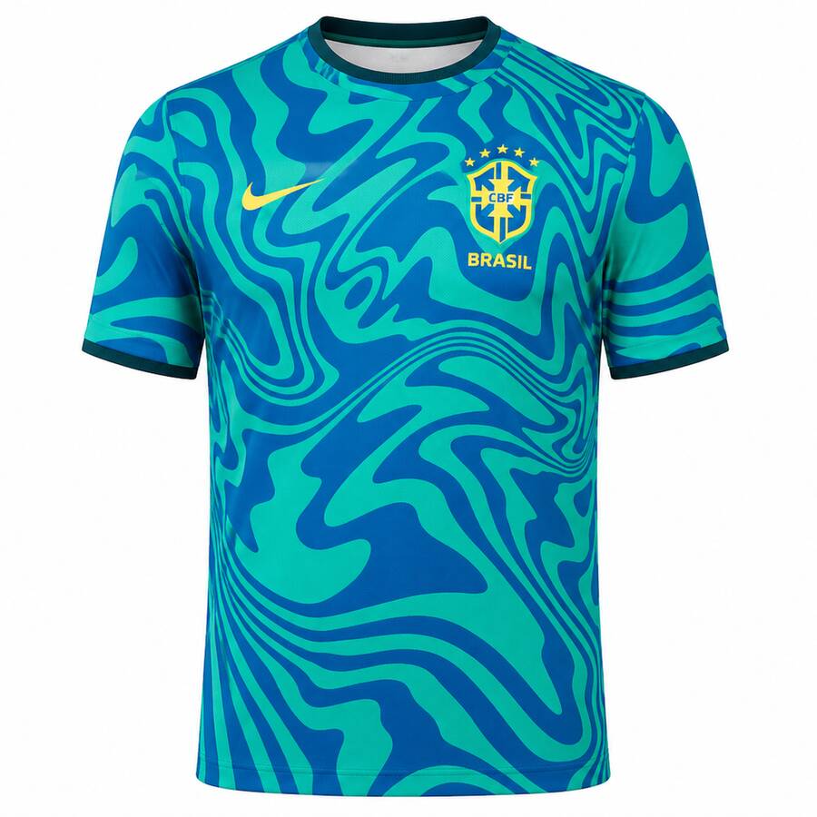 Brasil Top de Treino Pré-Jogo 2026