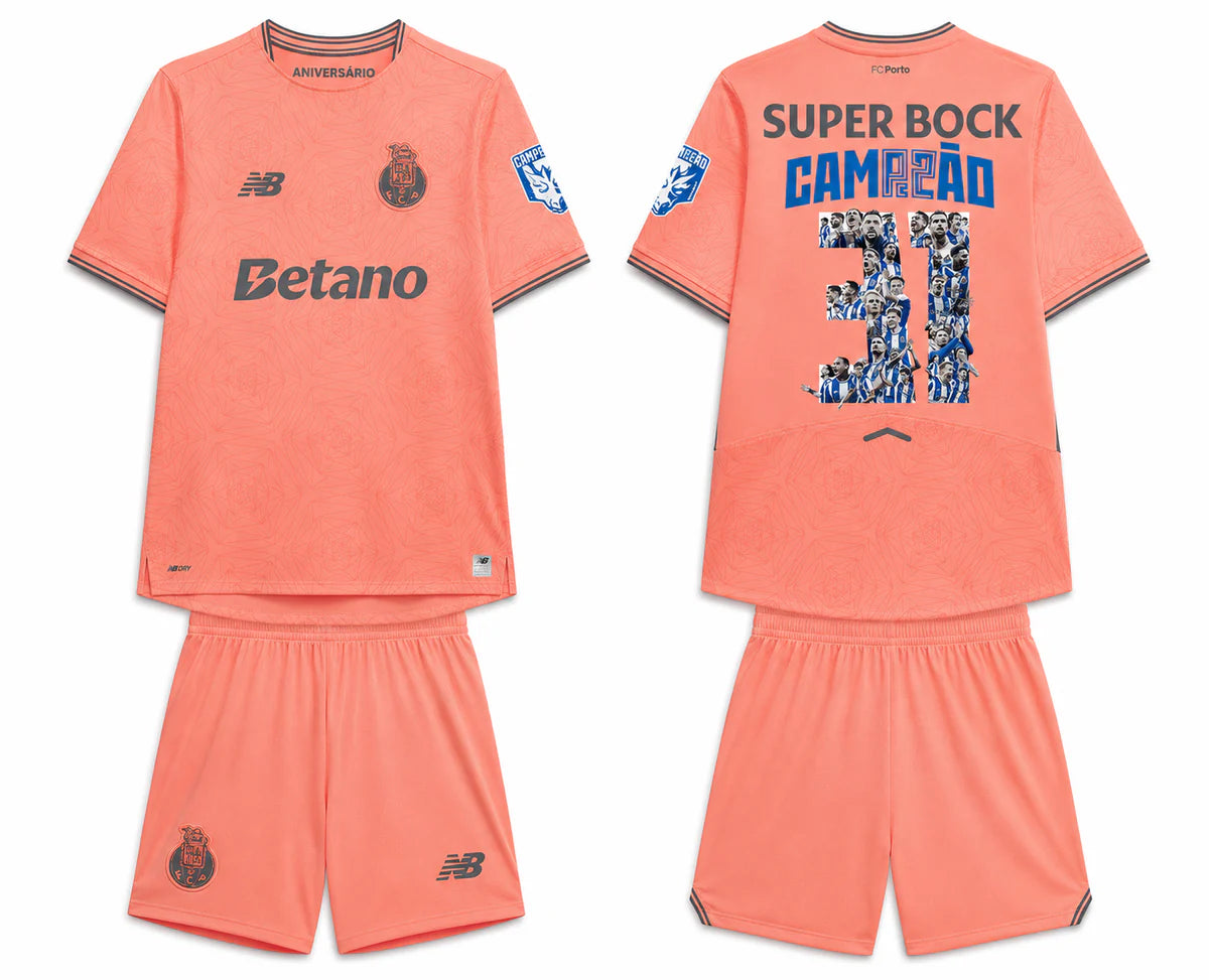 Kit de Criança - FC Porto Alternativo 25/26 - CAMPEÃO