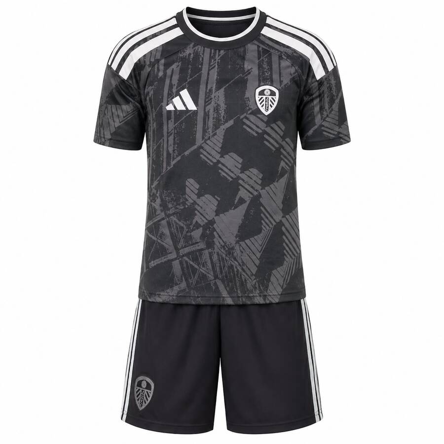 Leeds United Third Kids Football Kit 26 27