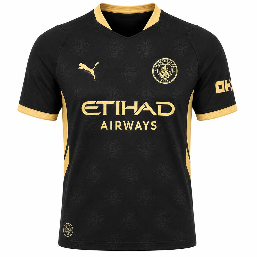 Manchester City Away Player Version Football Shirt 26 27