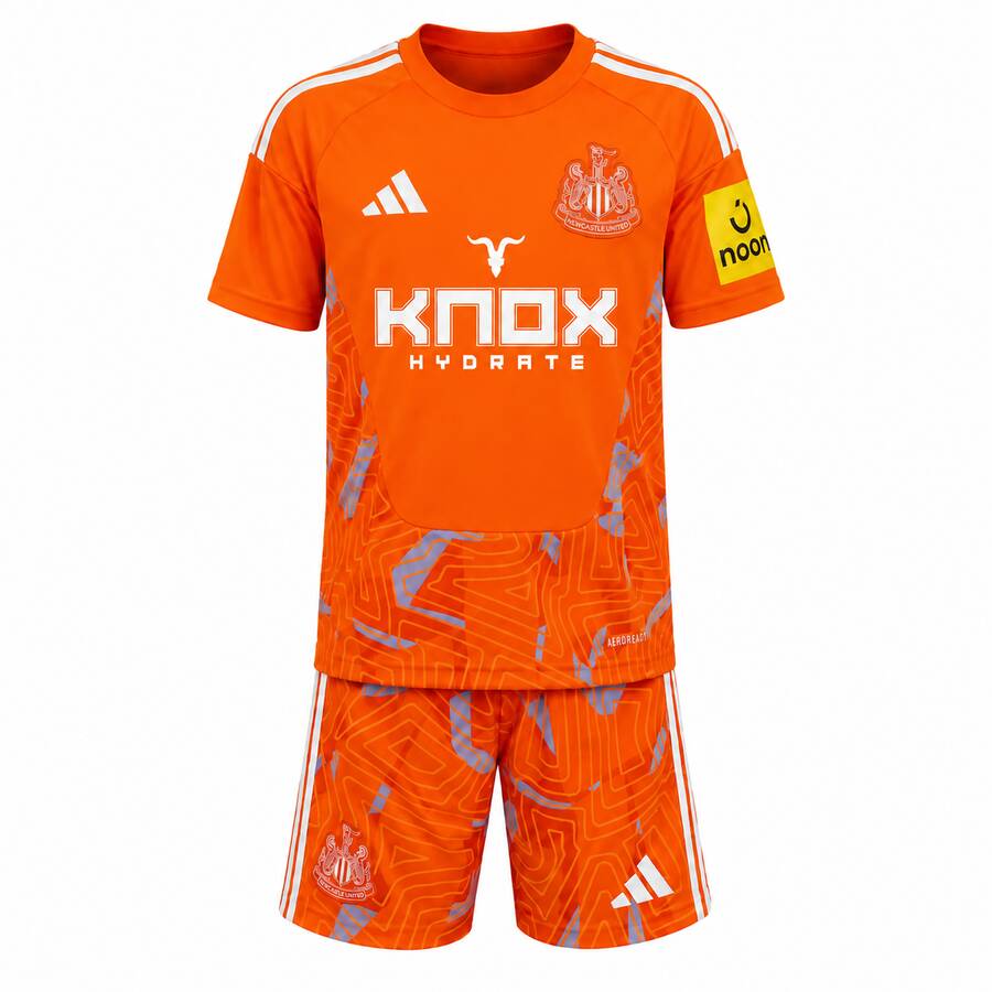 Newcastle Goalkeeper Kids Football Kit 26 27 - Orange