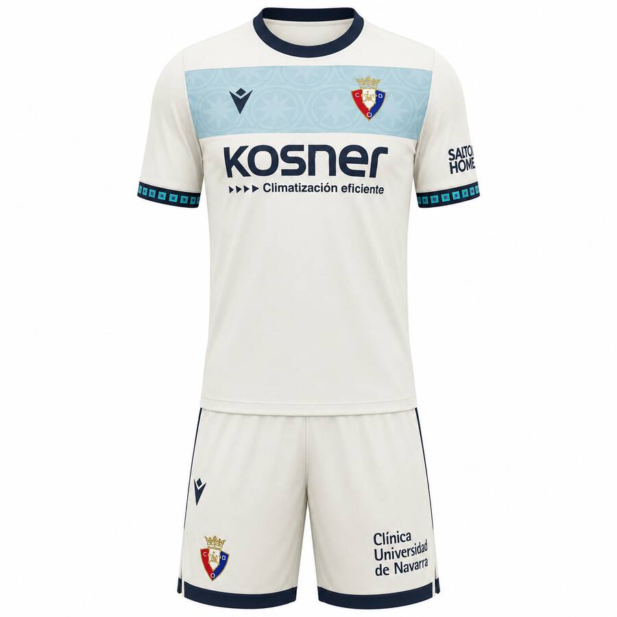 Osasuna Away Kids Football Kit 26 27
