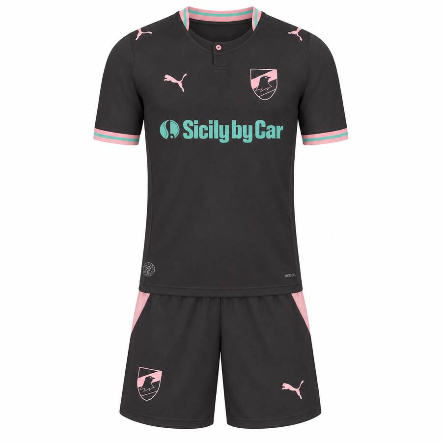 Palermo Third Kids Football Kit 26 27