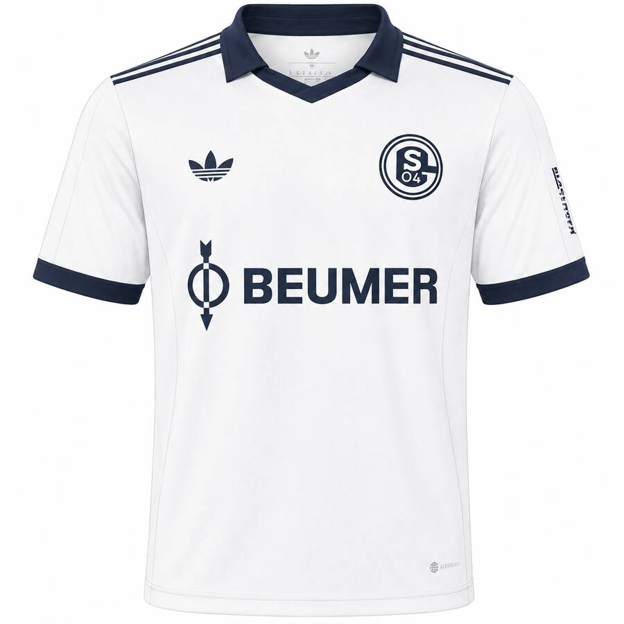 Schalke 04 Away Football Shirt 26 27