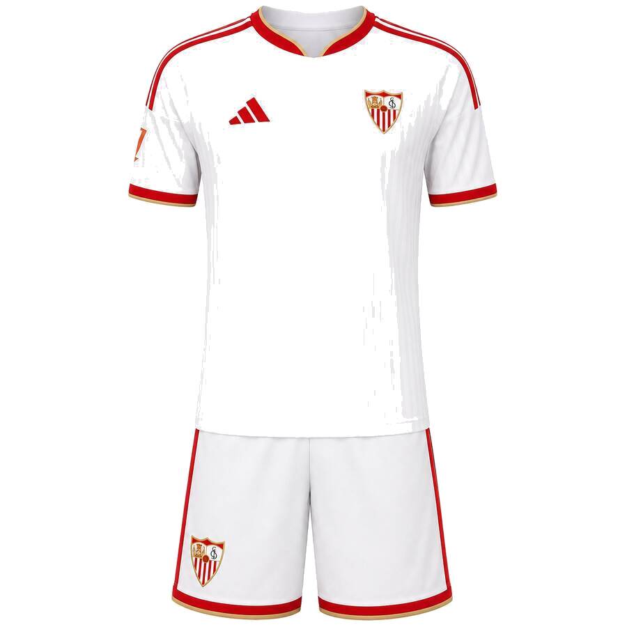 Sevilla Home Kids Football Kit 26 27