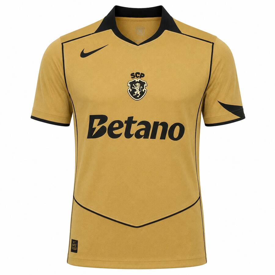 Sporting Away Player Version Football Shirt 26 27