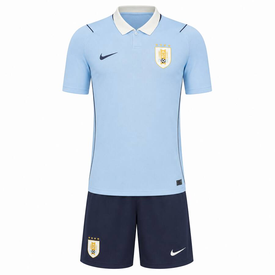 Kit de Criança - Uruguay Principal Mundial 2026