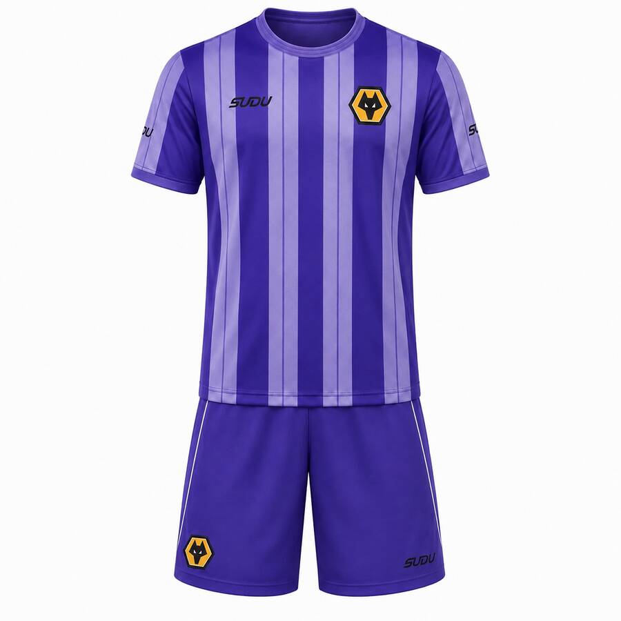 Kit de Criança - Wolverhampton Wanderers Guarda-redes Roxo 26/27